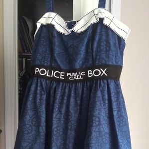Hot Topic Exclusive Dr. Who Tardis Dress